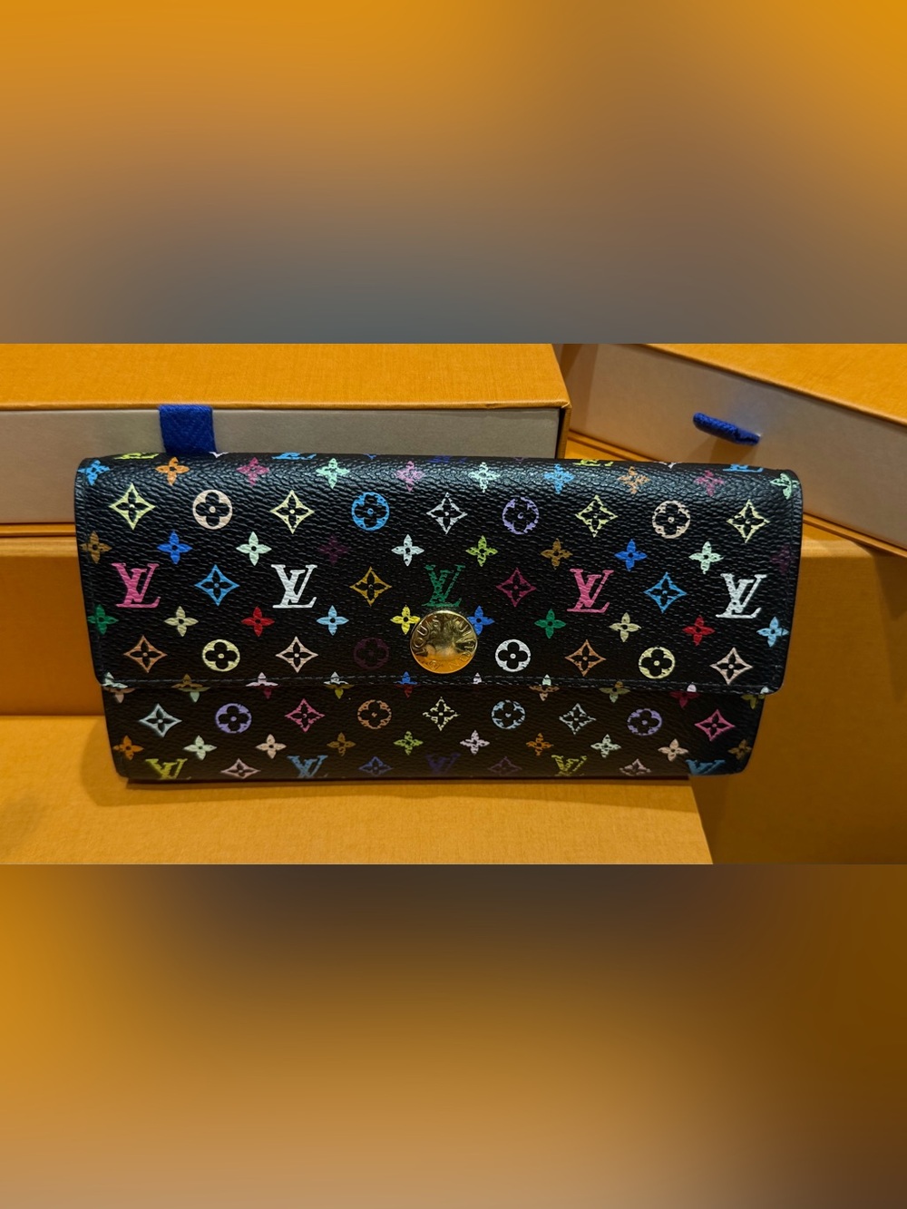 Louis Vuitton Murakami Multicolor Wallet